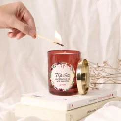 Bougie de Noël personnalisée - Message|Cadeaux.com Sale