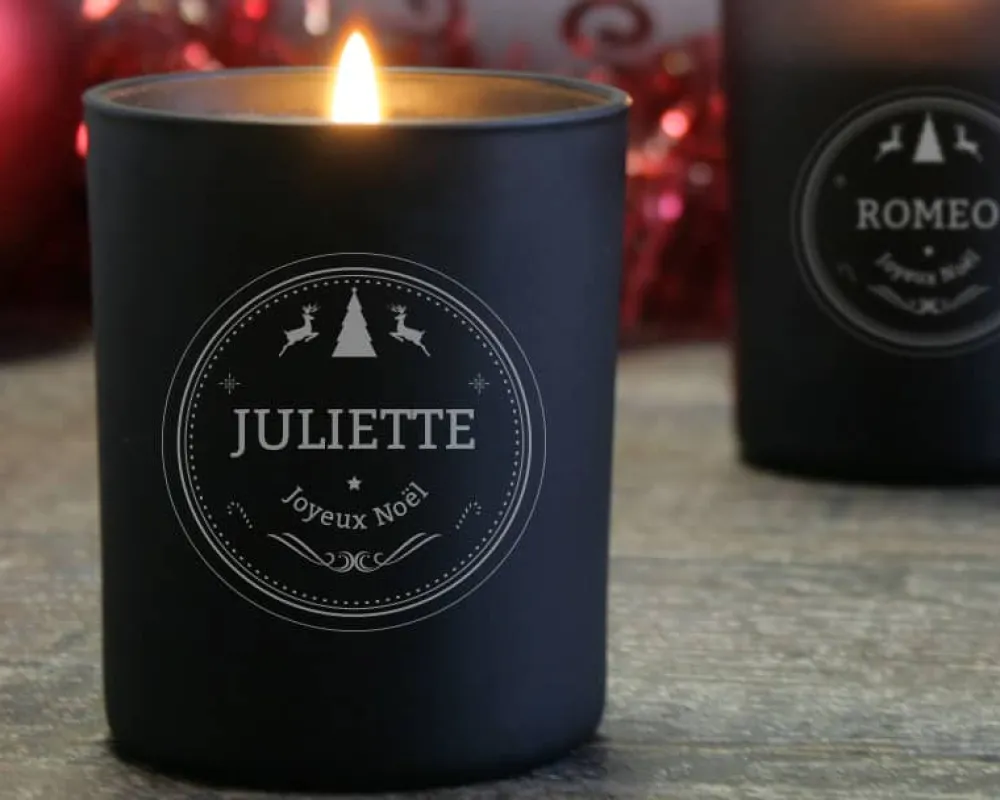 Bougie personnalisable parfumée - Noël|Cadeaux.com Sale