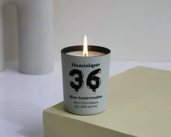 Bougie personnalisable parfumée - Ballons d'anniversaire|Cadeaux.com Best