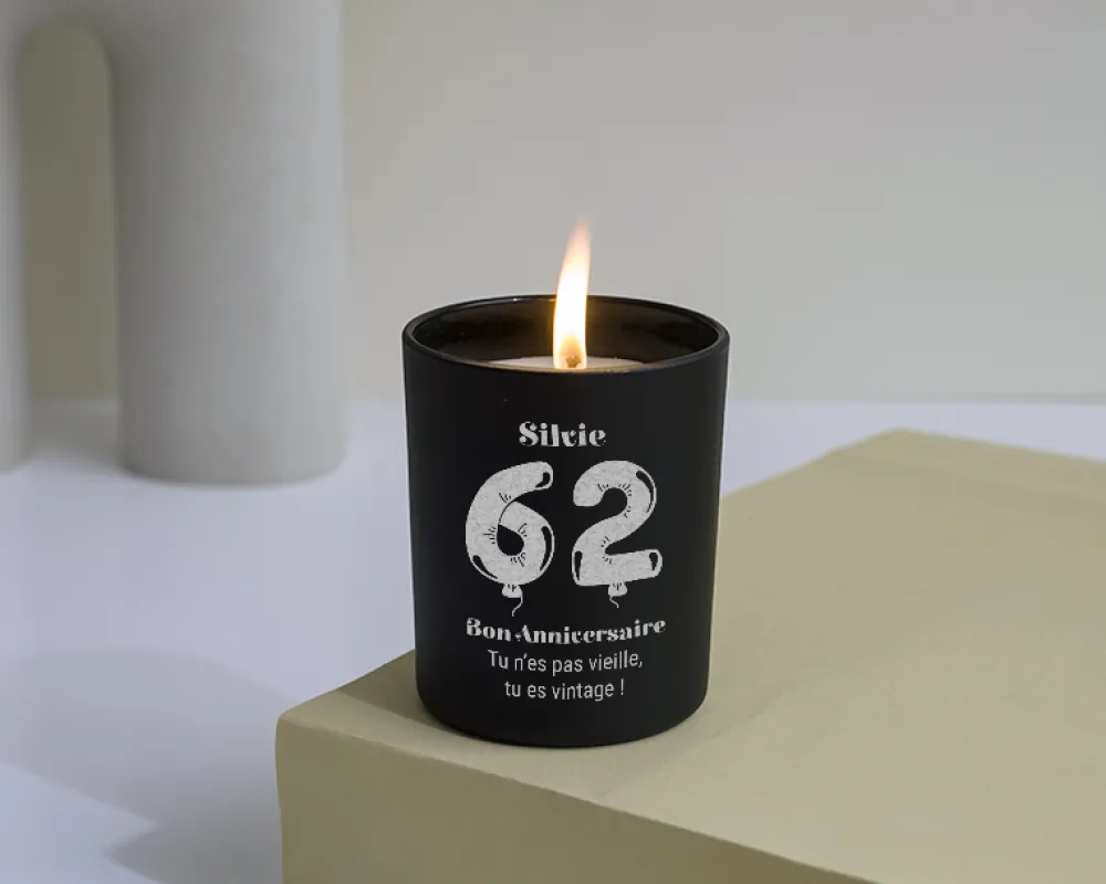 Bougie personnalisable parfumée - Ballons d'anniversaire|Cadeaux.com Best