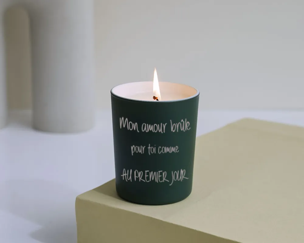 Bougie personnalisable parfumée - Poésie|Cadeaux.com Hot