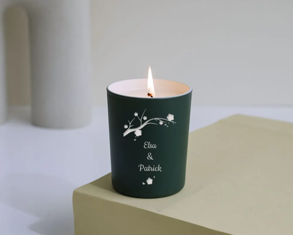 Bougie personnalisable parfumée - un Air de Printemps|Cadeaux.com Hot