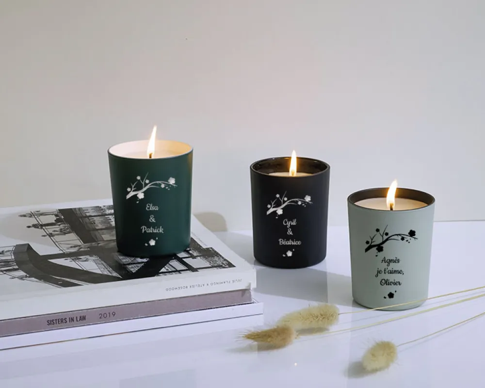 Bougie personnalisable parfumée - un Air de Printemps|Cadeaux.com Hot