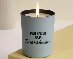 Bougie personnalisée - Message|Cadeaux.com Discount