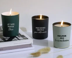 Bougie personnalisée - Message|Cadeaux.com Discount