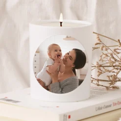 Bougie personnalisée - Photo|Cadeaux.com Outlet