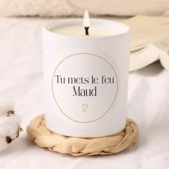 Bougie personnalisée - Prénom|Cadeaux.com Best