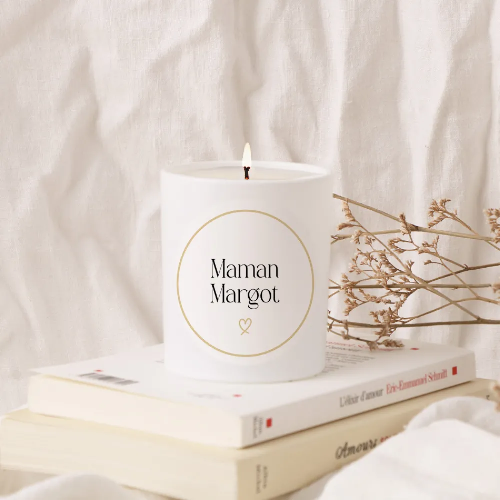 Bougie personnalisée - Prénom|Cadeaux.com Best