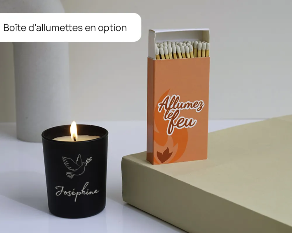 Bougie personnalisée parfumée - Baptême|Cadeaux.com Hot