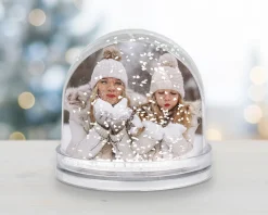 Boule à neige flocons personnalisée - Photo|Cadeaux.com Clearance