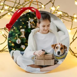 Boule de Noël personnalisée - Photo|Cadeaux.com