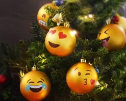 Boules de Noël - Emoji|Cadeaux.com Discount