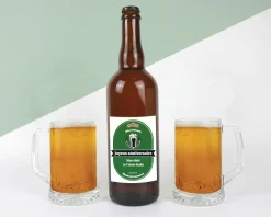 Bouteille de bière personnalisée message|Cadeaux.com New