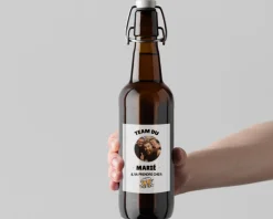 Bouteille de bière personnalisée photo - Enterrement de vie de garçon|Cadeaux.com Online