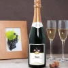 Bouteille de champagne personnalisée anniversaire - Bougie|Cadeaux.com Discount