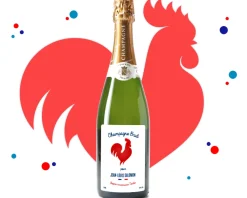 Bouteille de champagne personnalisée message - French Touch|Cadeaux.com Outlet