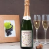 Bouteille de champagne personnalisée prénoms - Coeur Famille|Cadeaux.com Clearance