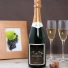 Bouteille de champagne personnalisée mariage - M. & Mme|Cadeaux.com Hot