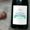 Bouteille de champagne personnalisée anniversaire - Bougies Vert|Cadeaux.com Best