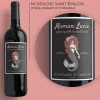 Bouteille de vin de Bordeaux personnalisée message - Sirène|Cadeaux.com Outlet