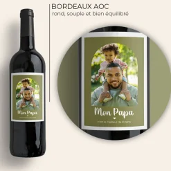 Bouteille de vin personnalisée - Instantané d'Amour|Cadeaux.com Sale