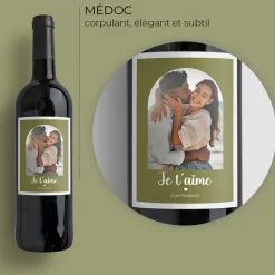 Bouteille de vin personnalisée - Instantané d'Amour|Cadeaux.com Sale