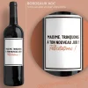 Bouteille de vin personnalisée - Message|Cadeaux.com Best