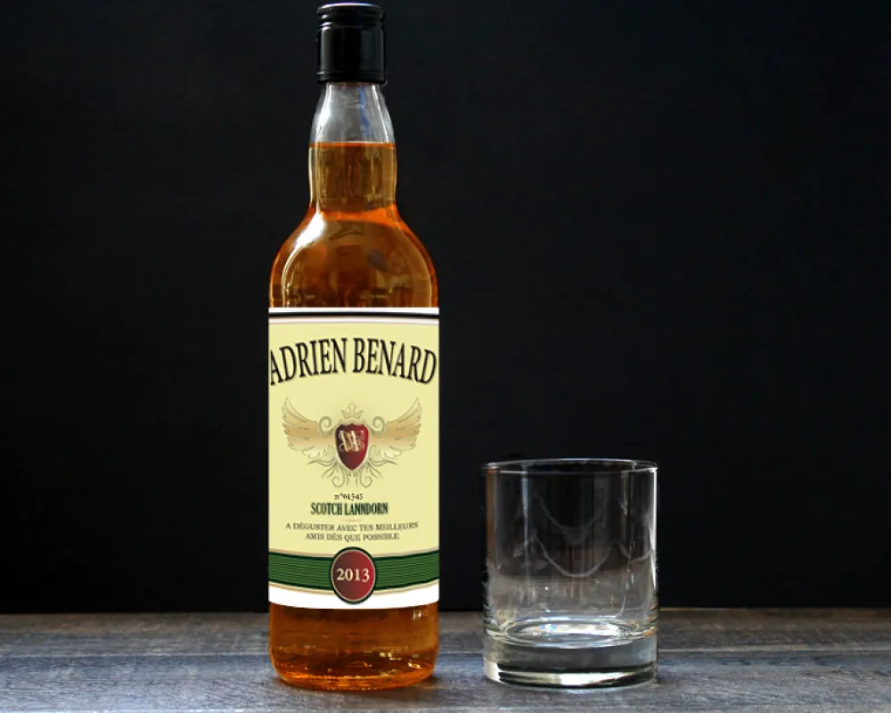 Bouteille de whisky personnalisée - Prénom et message|Cadeaux.com Clearance