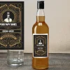 Bouteille de whisky personnalisée message - Rétro|Cadeaux.com Best