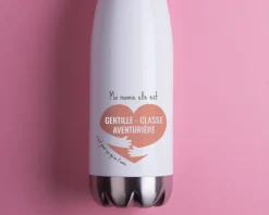 Bouteille isotherme en inox personnalisée - C'est pour ça qu'on t'aime|Cadeaux.com Sale