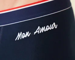 Boxer brodé Le Slip Français - Mon Amour|Cadeaux.com