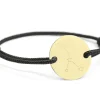 Bracelet cordon personnalisé Plaqué or - Constellations|Cadeaux.com New