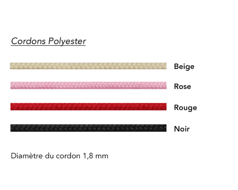 Bracelet cordon personnalisé Plaqué or - Constellations|Cadeaux.com New