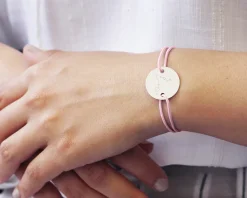 Bracelet cordon personnalisé Argent 925 - Constellations|Cadeaux.com Best