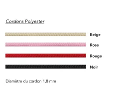 Bracelet cordon personnalisé Argent 925 - Constellations|Cadeaux.com Best