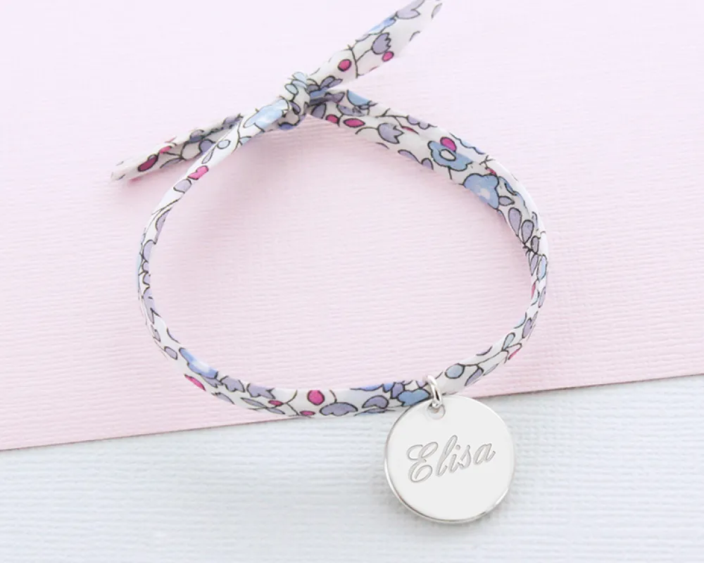 Bracelet enfant Personnalisable - Bleu ou rose|Cadeaux.com Discount