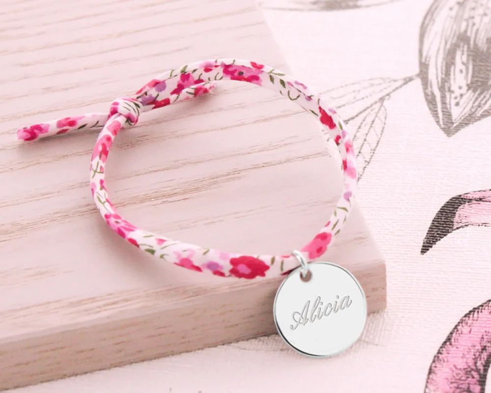 Bracelet enfant Personnalisable - Bleu ou rose|Cadeaux.com Discount