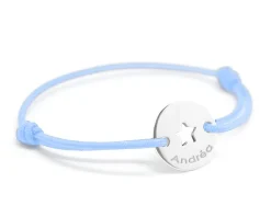 Bracelet Jeton Personnalisable - Etoile argent véritable|Cadeaux.com Outlet