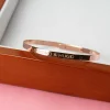 Bracelet Jonc - Argent rosé|Cadeaux.com Best