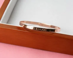 Bracelet Jonc - Argent rosé|Cadeaux.com Best