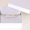 Bracelet Jonc gravé en Argent véritable|Cadeaux.com Outlet