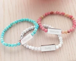 Bracelet perles Personnalisable - Prénom|Cadeaux.com Clearance