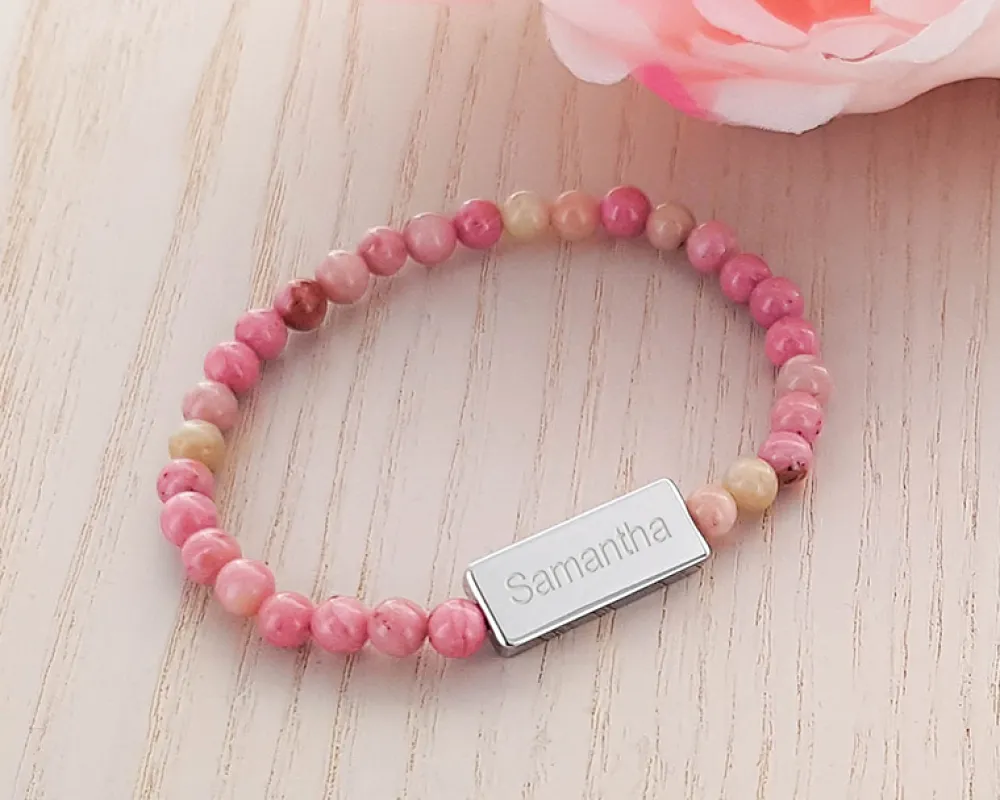 Bracelet perles Personnalisable - Prénom|Cadeaux.com Clearance
