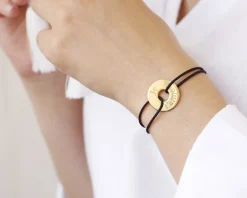 Bracelet personnalisé Mots Doux - Plaqué Or 18 carats ou Argent 925|Cadeaux.com Outlet