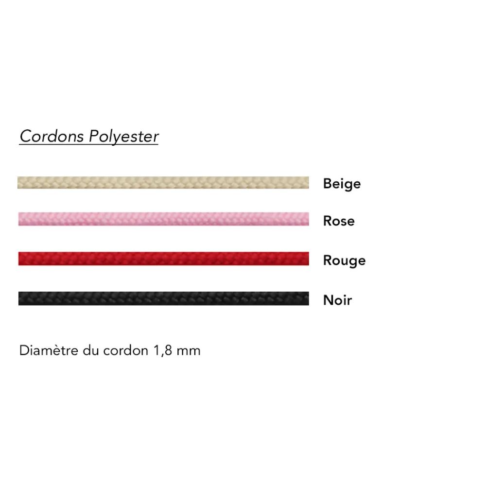 Bracelet personnalisé Mots Doux - Plaqué Or 18 carats ou Argent 925|Cadeaux.com Outlet