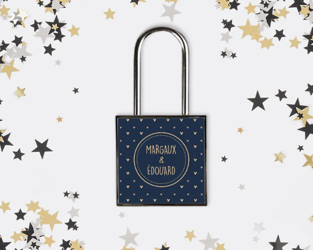 Cadenas de l'Amour Personnalisable - Prénoms - Night Love|Cadeaux.com Best