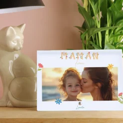 Cadre en verre personnalisé - Amour Fleuri|Cadeaux.com Sale