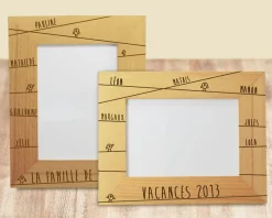 Cadre gravé Famille Message|Cadeaux.com Online