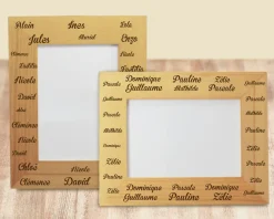 Cadre gravé Famille Prénoms|Cadeaux.com Outlet
