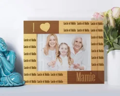 Cadre gravé I Love Grand-Mère|Cadeaux.com Sale